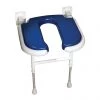 AKW 4000 Series Standard Horseshoe Fold-Up Shower Seat - Blue 2 AKW 4000 Series Standard Horseshoe Fold-Up Shower Seat - Blue -Shower Trays Shop 04100P P