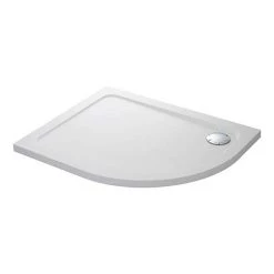 Mira Flight Safe Left Hand Anti-Slip Offset Quadrant Shower Tray