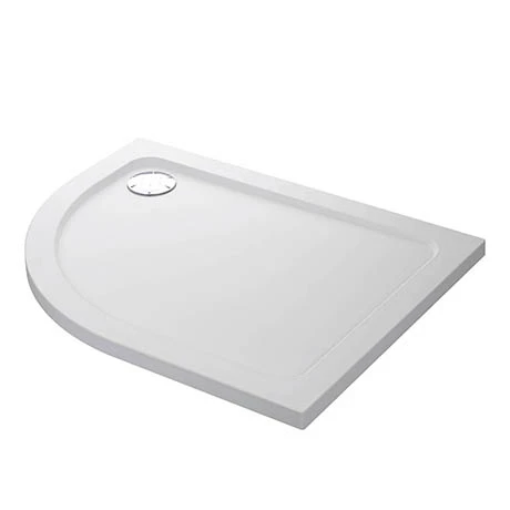 Mira Flight Safe Right Hand Anti-Slip Offset Quadrant Shower Tray 3 Mira Flight Safe Right Hand Anti-Slip Offset Quadrant Shower Tray