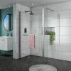 Matrix 10mm (1400 x 900mm) Wet Room Shower Enclosure 2 Matrix 10mm (1400 x 900mm) Wet Room Shower Enclosure -Shower Trays Shop 14X9WKA np1