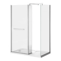 Matrix 1400 x 800mm Ultimate Walk In Enclosure 10mm (inc. Side Panel + Tray) 7 Matrix 1400 x 800mm Ultimate Walk In Enclosure 10mm (inc. Side Panel + Tray) -Shower Trays Shop 14x8SPT d4 460