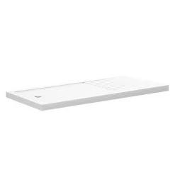 Aurora 1600 x 800mm Walk In Shower Tray With Drying Area -Shower Trays Shop 1600 WIT d2 460