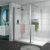 Matrix 1700 x 760mm Ultimate Walk In Enclosure 10mm + Tray 2 Matrix 1700 x 760mm Ultimate Walk In Enclosure 10mm + Tray -Shower Trays Shop 17x76T np