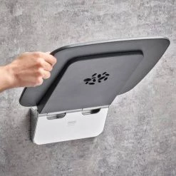 Mira Premium Folding Wall Mounted Shower Seat - Grey/Chrome - 2.1731.002 -Shower Trays Shop 2.1731.002 A3 460