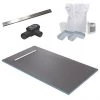 600 Linear 1600 x 900 Wet Room Walk In Rectangular Tray Former Kit (End Waste) 2 600 Linear 1600 x 900 Wet Room Walk In Rectangular Tray Former Kit (End Waste) -Shower Trays Shop 6L169TFKITE p