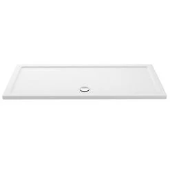 Aurora 1700 x 800mm Anti-Slip Stone Rectangular Shower Tray