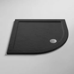 Aurora Slate Effect Stone Quadrant Shower Tray 7 Aurora Slate Effect Stone Quadrant Shower Tray -Shower Trays Shop ASE00 d2 460