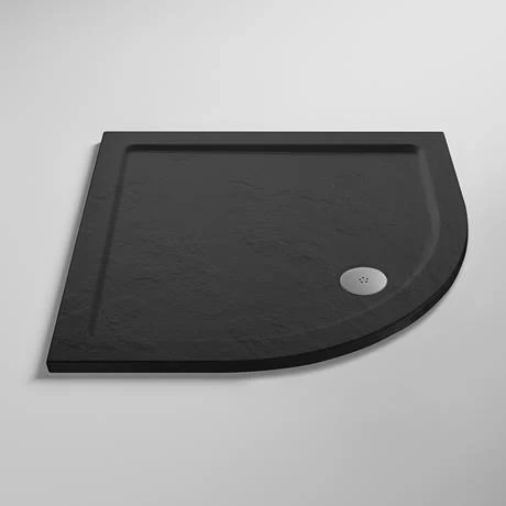Aurora Slate Effect Stone Quadrant Shower Tray 5 Aurora Slate Effect Stone Quadrant Shower Tray - Image 3