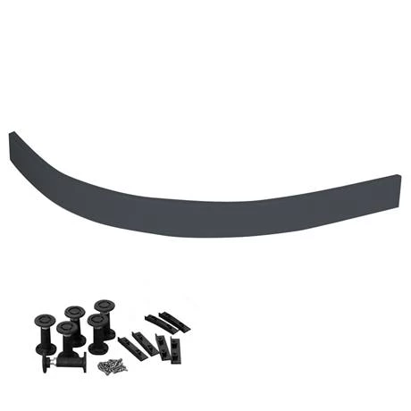 Aurora Slate Effect Stone Quadrant Shower Tray + Riser Kit 8 Aurora Slate Effect Stone Quadrant Shower Tray + Riser Kit - Image 6