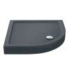 Aurora Slate Effect Stone Quadrant Shower Tray + Riser Kit 1 Aurora Slate Effect Stone Quadrant Shower Tray + Riser Kit -Shower Trays Shop ASEKIT p