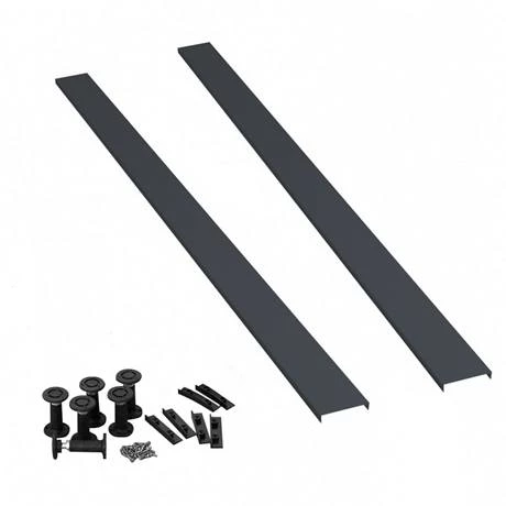 Aurora Slate Effect Stone Square Shower Tray + Riser Kit 7 Aurora Slate Effect Stone Square Shower Tray + Riser Kit - Image 5