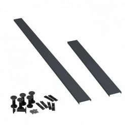 Aurora Slate Effect Stone Rectangular Shower Tray + Riser Kit -Shower Trays Shop ASRKIT d5 460