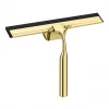 Arezzo Polished Gold Shower Squeegee + Holder 1 Arezzo Polished Gold Shower Squeegee + Holder -Shower Trays Shop AZGLD23S lrg 670