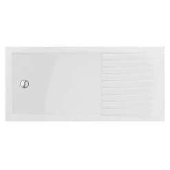 Arezzo 1700 x 800 Matt Black Grid Wet Room (inc. Screen + Tray) 7 Arezzo 1700 x 800 Matt Black Grid Wet Room (inc. Screen + Tray) -Shower Trays Shop AZMBG04 d2 460