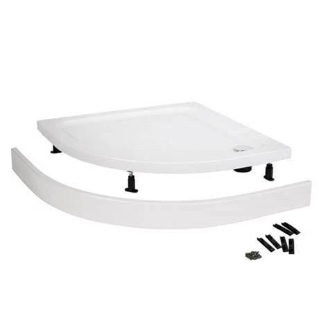 Aurora Stone RH Offset Quadrant Shower Tray + Riser Kit 5 Aurora Stone RH Offset Quadrant Shower Tray + Riser Kit - Image 3
