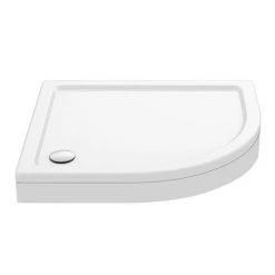 Aurora Stone RH Offset Quadrant Shower Tray + Riser Kit