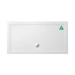 Crosswater Anti-Slip Rectangular 35mm Acrylic Shower Tray - Various Size Options