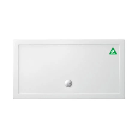 Crosswater Anti-Slip Rectangular 35mm Acrylic Shower Tray - Various Size Options 3 Crosswater Anti-Slip Rectangular 35mm Acrylic Shower Tray - Various Size Options