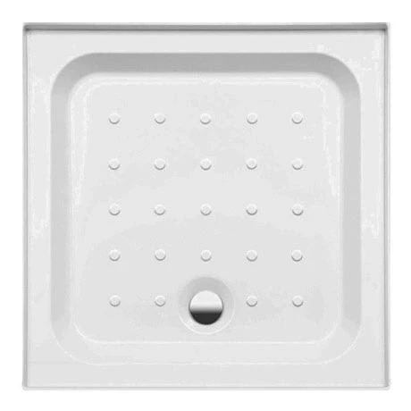Coram Square Corner Shower Tray with 4 Upstands & Waste - 3 Size Options 3 Coram Square Corner Shower Tray with 4 Upstands & Waste - 3 Size Options