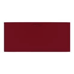 JT Evolved 25mm Rectangular Shower Tray - Malbec Red
