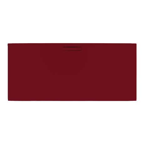 JT Evolved 25mm Rectangular Shower Tray - Malbec Red 3 JT Evolved 25mm Rectangular Shower Tray - Malbec Red