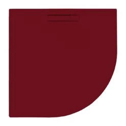 JT Evolved 25mm Quadrant Shower Tray - Malbec Red