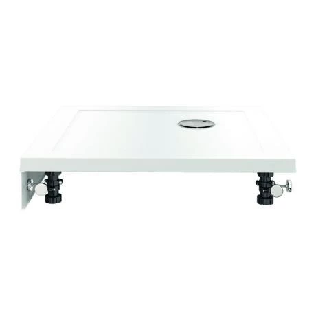 Zamori - 35mm Offset Quadrant Shower Tray with Leg & Panel Set - Right Hand - Various Size Options 4 Zamori - 35mm Offset Quadrant Shower Tray with Leg & Panel Set - Right Hand - Various Size Options - Image 2