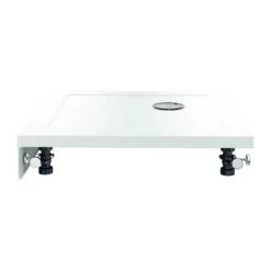 Zamori - 35mm Offset Quadrant Shower Tray with Leg & Panel Set - Left Hand - Various Size Options -Shower Trays Shop Leg setNNNN 460
