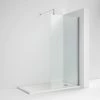 Milton 1400 x 900 Wet Room (800mm Screen, Support Bar + Tray) 1 Milton 1400 x 900 Wet Room (800mm Screen, Support Bar + Tray) -Shower Trays Shop M149WRE p