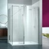 Merlyn 8 Series 1200 x 900mm Walk In Enclosure with Swivel & End Panel -Shower Trays Shop M80243SV P 5