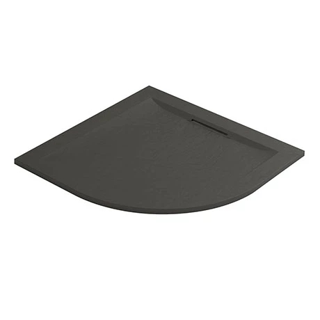 Mira Flight Level 900 x 900mm Slate Effect Quadrant Shower Tray 3 Mira Flight Level 900 x 900mm Slate Effect Quadrant Shower Tray