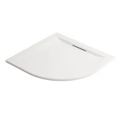 Mira Flight Level 900 x 900mm White Quadrant Shower Tray