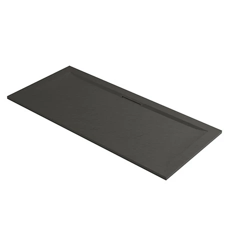 Mira Flight Level Slate Effect Rectangular Shower Tray 3 Mira Flight Level Slate Effect Rectangular Shower Tray