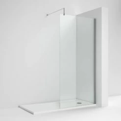 Nova 1700 x 700 Bath Replacement Wet Room (1000mm Chrome Screen w. Tray) 8 Nova 1700 x 700 Bath Replacement Wet Room (1000mm Chrome Screen w. Tray) -Shower Trays Shop NV17BRWR d2 460