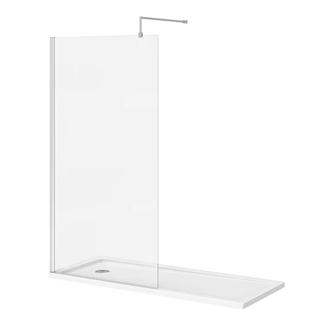 Nova 1700 x 700 Bath Replacement Wet Room (1000mm Chrome Screen w. Tray) 3 Nova 1700 x 700 Bath Replacement Wet Room (1000mm Chrome Screen w. Tray)