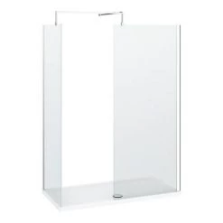 Nova 1400 x 700 Wet Room (inc. Screen, Side Panel + Tray) 7 Nova 1400 x 700 Wet Room (inc. Screen, Side Panel + Tray) -Shower Trays Shop NVPK13 detail2 460