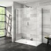 Nova 1400 x 700 Wet Room (inc. Screen, Side Panel + Tray) 2 Nova 1400 x 700 Wet Room (inc. Screen, Side Panel + Tray) -Shower Trays Shop NVPK13 prod1