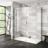 Nova 1500 x 700 Wet Room (inc. Screen, Side Panel + Tray) 2 Nova 1500 x 700 Wet Room (inc. Screen, Side Panel + Tray) -Shower Trays Shop NVPK14 P1