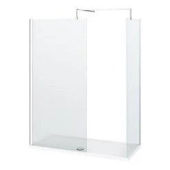 Nova 1500 x 700 Wet Room (inc. Screen, Side Panel + Tray) -Shower Trays Shop NVPK14 detail1 460