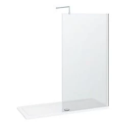 Nova 1700 x 700 Wet Room (1000mm Screen + Tray) 7 Nova 1700 x 700 Wet Room (1000mm Screen + Tray) -Shower Trays Shop NVPK1 detail1 460