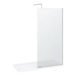 Nova 1500 x 700 Wet Room (900mm Screen + Tray) 8 Nova 1500 x 700 Wet Room (900mm Screen + Tray) -Shower Trays Shop NVPK3 detail1 460