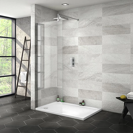 Nova 1200 x 800 Wet Room (700mm Screen + Tray) 3 Nova 1200 x 800 Wet Room (700mm Screen + Tray)