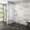 Nova 1200 x 800 Wet Room (700mm Screen + Slate Effect Tray) 2 Nova 1200 x 800 Wet Room (700mm Screen + Slate Effect Tray) -Shower Trays Shop NVPK6 p1