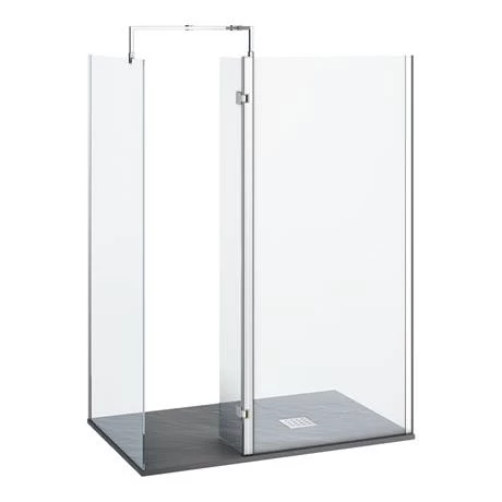 Nova 1400 x 900 Wet Room (inc. Screen, Side Panel + Return Panel with Slate Effect Tray) 4 Nova 1400 x 900 Wet Room (inc. Screen, Side Panel + Return Panel with Slate Effect Tray) - Image 2