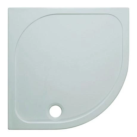 Crosswater Quadrant 45mm Low Level Stone Resin Shower Tray with Waste - Various Size Options 3 Crosswater Quadrant 45mm Low Level Stone Resin Shower Tray with Waste - Various Size Options