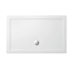 Crosswater - Walk In Low Profile Acrylic Shower Tray with Waste - 2 Size Options