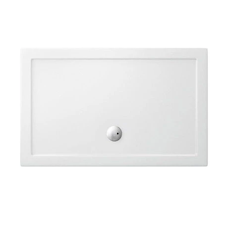 Crosswater - Walk In Low Profile Acrylic Shower Tray with Waste - 2 Size Options 3 Crosswater - Walk In Low Profile Acrylic Shower Tray with Waste - 2 Size Options