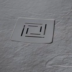 Merlyn Truestone Rectangular Shower Tray - Fossil Grey 9 Merlyn Truestone Rectangular Shower Tray - Fossil Grey -Shower Trays Shop T108RTF D3N 460