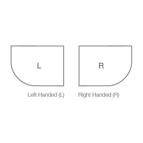 Merlyn Truestone Offset Quadrant Shower Tray - Slate Black - 1200 x 900mm 6 Merlyn Truestone Offset Quadrant Shower Tray - Slate Black - 1200 x 900mm - Image 4