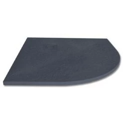 Merlyn Truestone Quadrant Shower Tray - Slate Black - 900 x 900mm